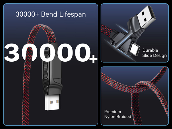 4 in 1 charging cable