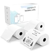 NADAIIN N20 Label Maker Tape, 3 Roll 1.96''x 1.18'' (50mm x 30mm) 230 Labels/Roll Genuine Overlam...