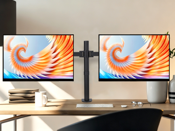dual monitor mount