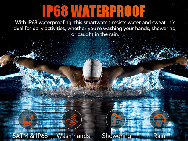 IP68 Waterproof