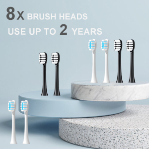 8 Dupont Brush Heads