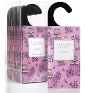 ROSE COTTAGE Large 12 Packs Lilac Hanging Closet Air Freshener Scented Sachets Long Lasting Smell...