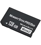Original 128GB Memory Stick Pro Duo MARK2 - High Speed Performance, Compatible with PSP and Camer...