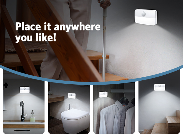 Battery-Powered LED Night Light for everywhere