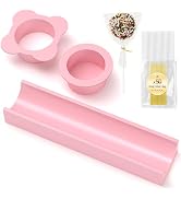 MOOROL Round Cake Pop Mold Set with 50PCS Sticks Bags Ties,1.75 Inch Cake Pop Cutter and Pusher,D...