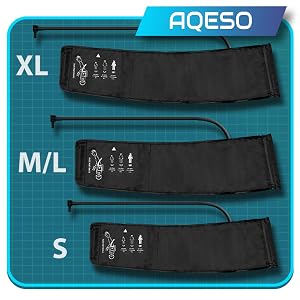 AQESO 3 Size Cuffs Fit All