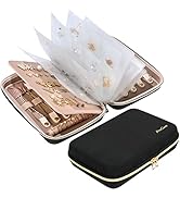 ProCase Large Travel Jewelry Organizer Case, Jewellry Home Storage Book Ring Binder with Clear Po...