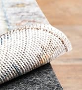 BAGAIL Felt and Natural Rubber Backing Rug Pads 1/4” Thick, 5 x 7 Ft Non Slip Carpet Gripper