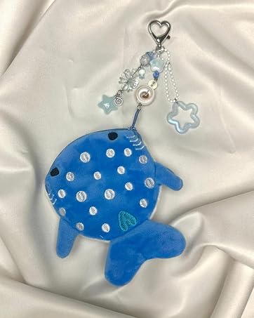 whale shark coin purse keychain