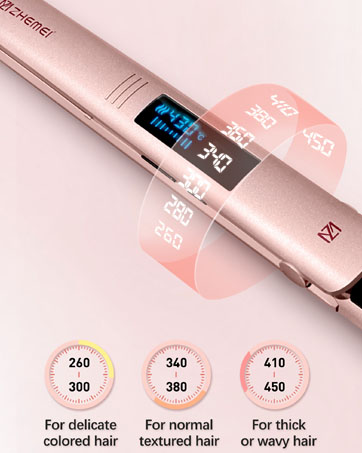 flat iron hair straightener