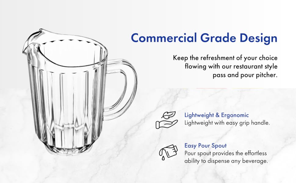 Plastic Water Pitcher
