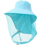 Fishing Hat Sun Protection Hat Mosquito Head Net for Outdoors and Garden,Hat for Mosquitoes and S...