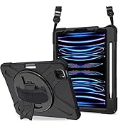 ProCase for iPad Pro 11 Inch Case 2022 2021 2020 2018, Rugged Heavy Duty Shockproof Cover with Ha...