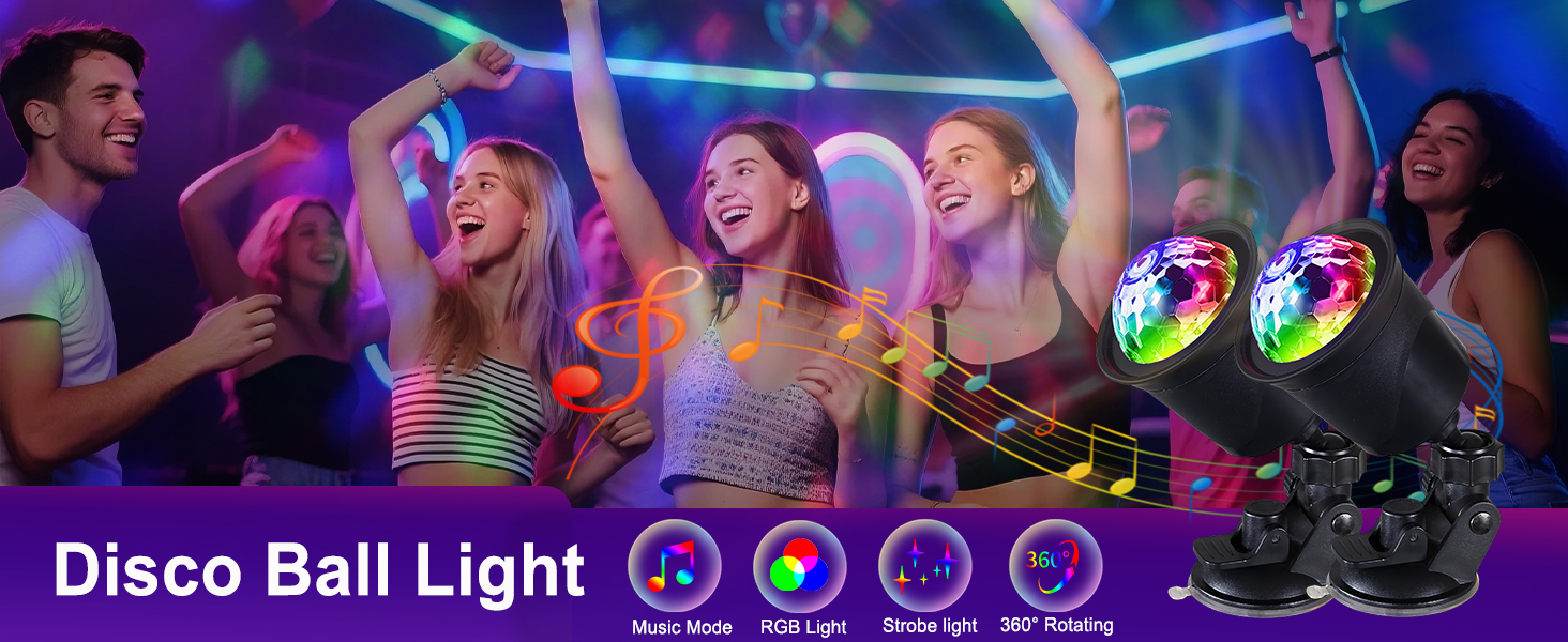 Disco Ball Party Lights