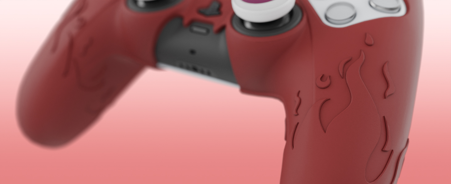 Cute Demon Controller Silicone Case for ps5