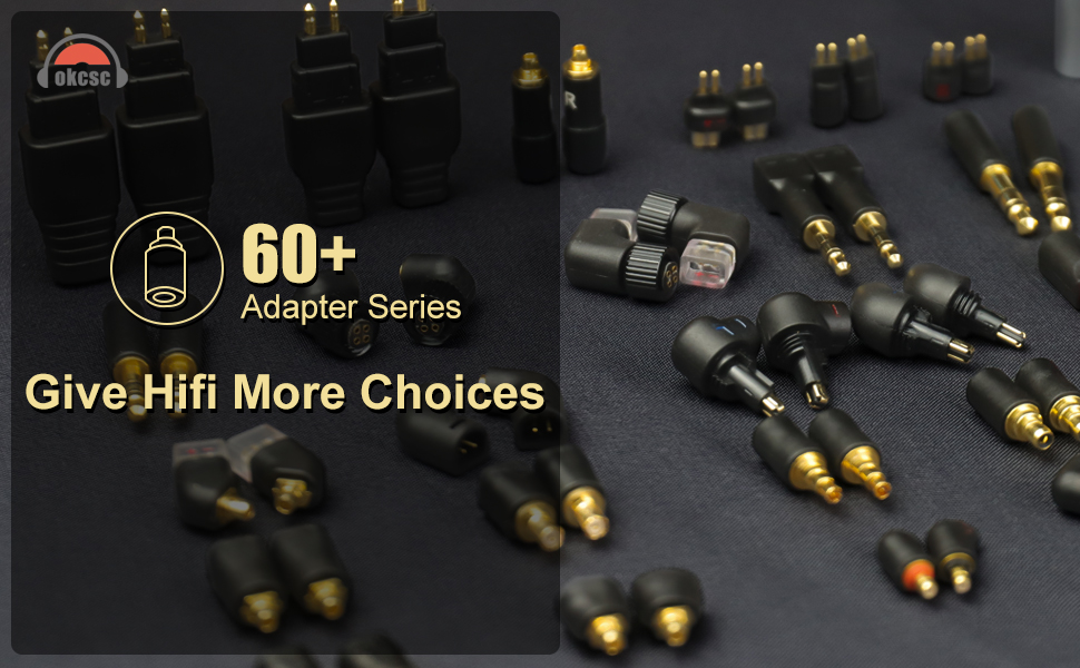 MMCX Cable Adapter to 0.75/0.78 QDC 2 Pin Work for MMCX Cable Connected to for ZSN Pro ZS10 Pro NF2u