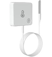 MOCREO ST5 Wireless Thermometer Freezer Alarm, Required Hub (Not Include), Email Alert, App Notif...
