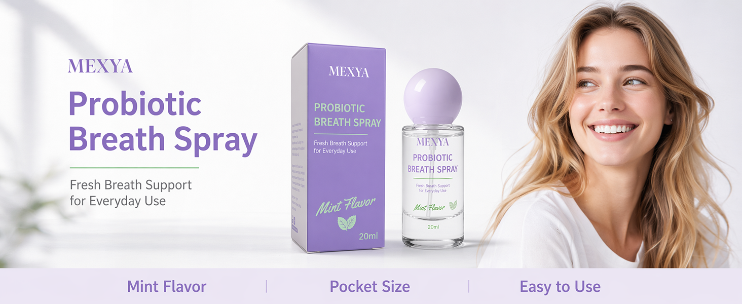 Alcohol-Free Breath Spray