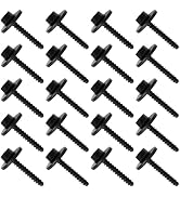 WZP 20 PCS Fender Liner Screws, Auto Body Fender Screws Bolt Fasteners, Car Accessories Bumper Sc...