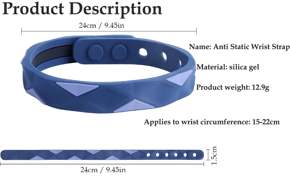 anti static wrist strap Anti static wristband guard electric shock bracelet esd bracelet