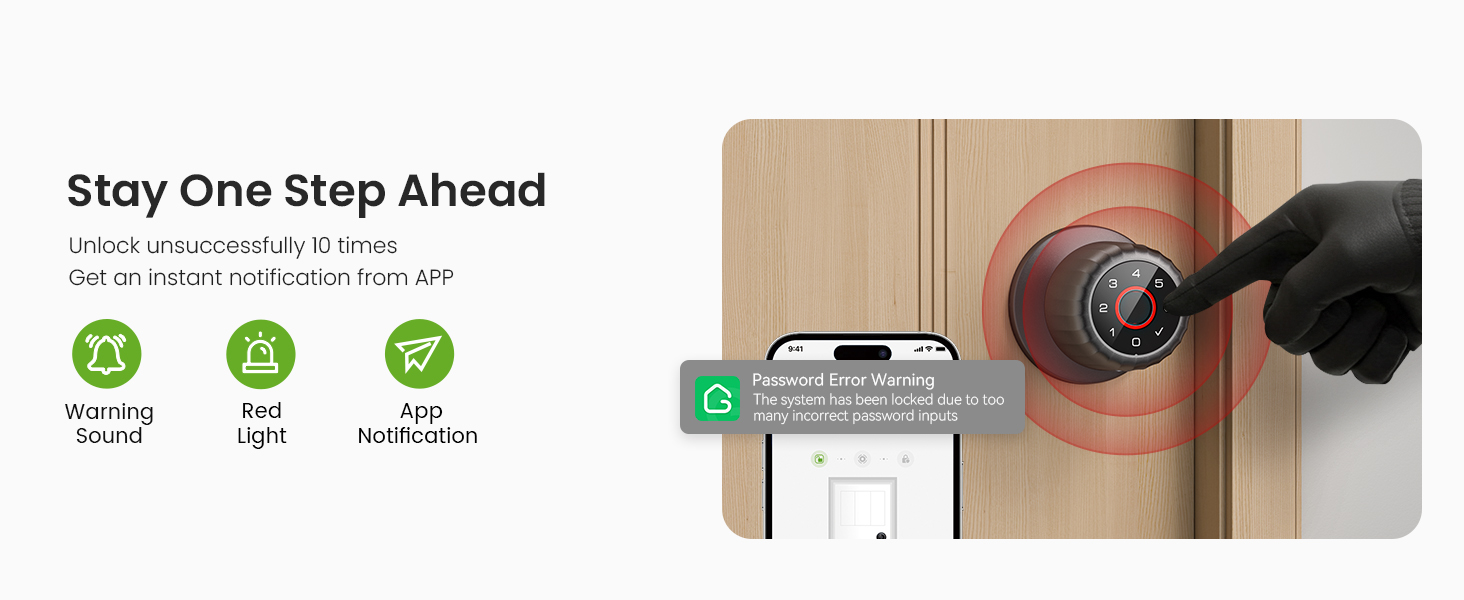 finger print door knobs