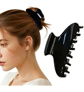 LAYONGMOLI French Hair Claw Clips for Women Grils,4 Inch Strong Hold No Slip Grip Accessories Ace...