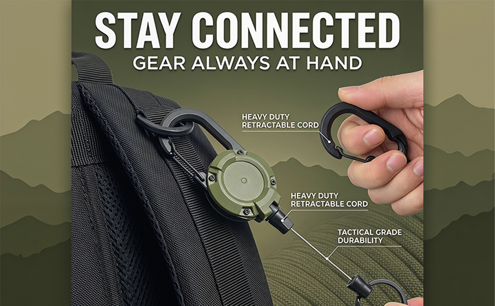 Strong 23.6" Steel Retractable Cord
