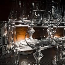 glassware display