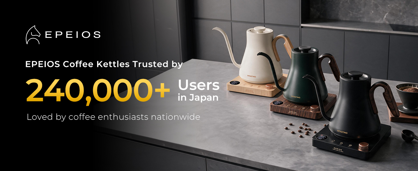 gooseneck electric kettle temperature control