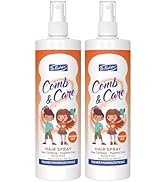 Dr. Fischer Hair Detangler Spray, Kids Hair Detangler, No need to rinse, Removes knots easily, Tw...
