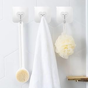 adhesive towel hooks