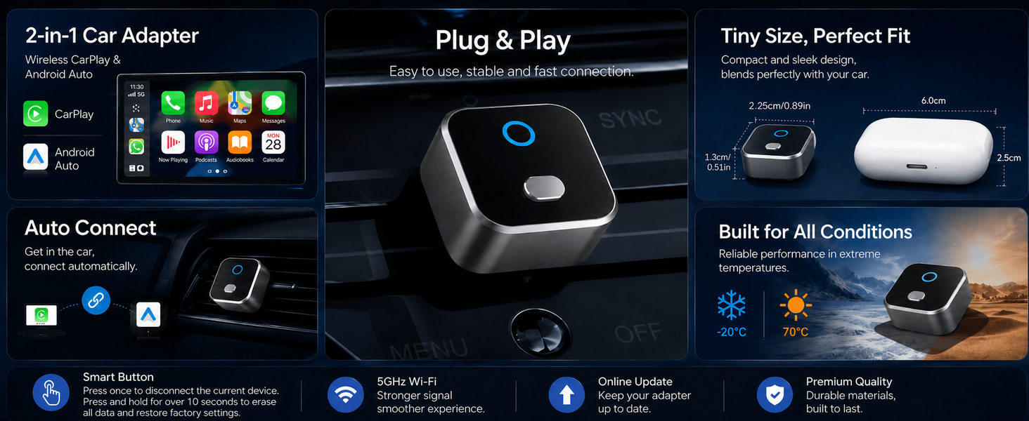 wireless carplay adapter