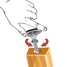 4 Set Leveling Feet - 5