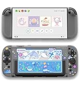 GeekShare Slim Cover Case Compatible with Switch 2, Shock-Absorption and Anti-Scratch PC Cover Sk...