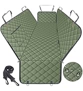 NECKORY Dog Car Seat Cover, Durable Dog Seat Cover for Back Seat, Waterproof Scratch Proof Nonsli...