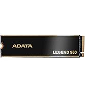 ADATA Legend 960 1TB PCIe Gen4 x4 NVMe 1.4 M.2 Internal Gaming SSD Up to 7,400 MB/s (ALEG-960-1TCS)