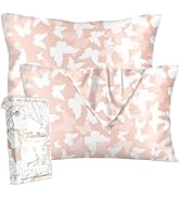 Miss Adola 2 Pack Mulberry Silk Pillowcase for Hair and Skin - Standard Size 20 x 26 Inches with ...