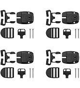 Zhaoyao 4 Pack Spa Tub Cover Clip Replace Latches Clip Lock Kit for Spa Hot Tub Cover, Spa Cover ...