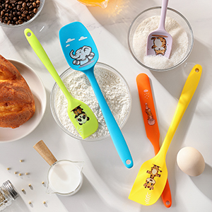silicone spatula set