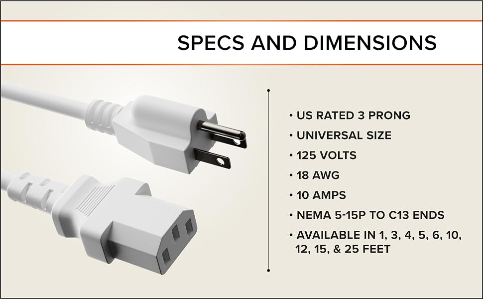 Specs and DIms