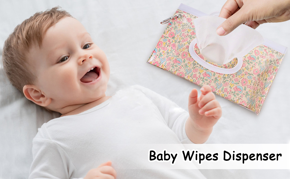 2 Pack Portable Baby Wipe Holder