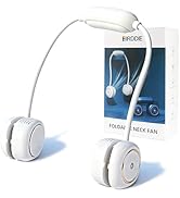 BIRDDIE Mini Portable Neck Fan Upgraded,Portable Fan Rechargeable,3 Speed Quiet Gears Adjustment,...