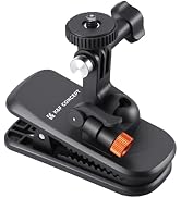 K&F CONCEPT Magnetic Backpack Clip Mount, Clamp Mount Compatible with DJI Osmo Action 6/3/4/5 Pro...