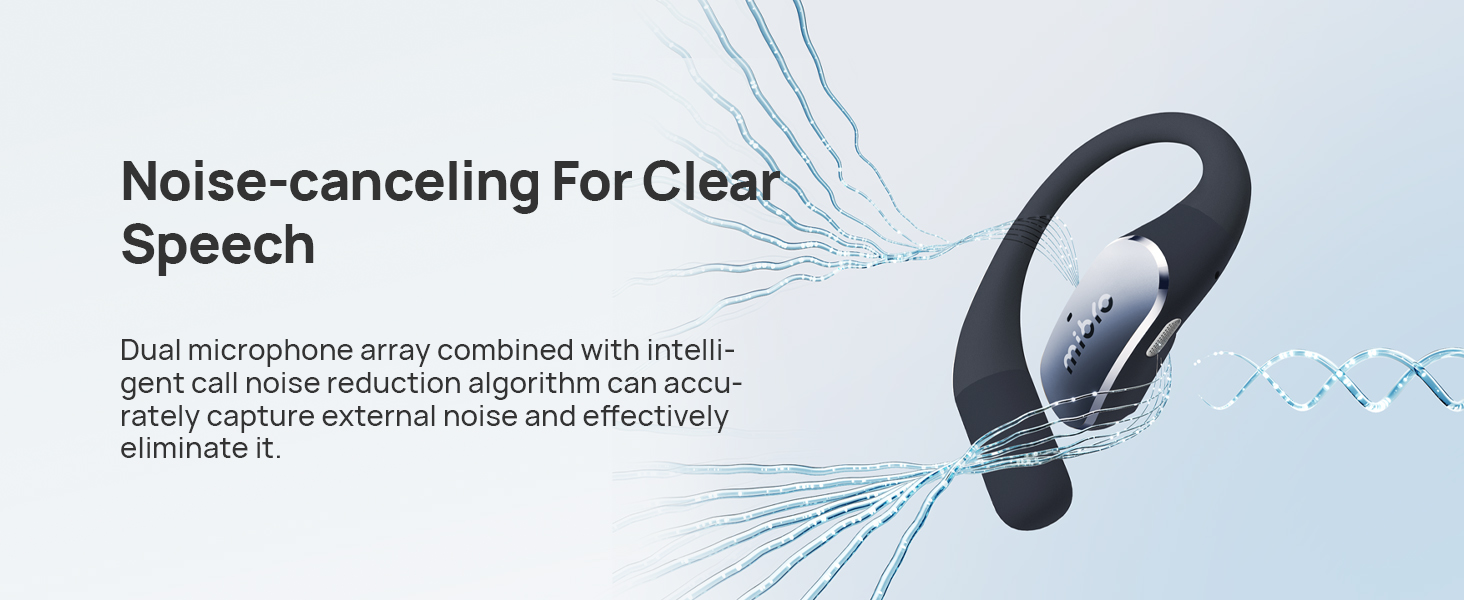 Mibro OpenEar Pro wireless earbud bluetooth headphone waterproof earphone sport work steady safety