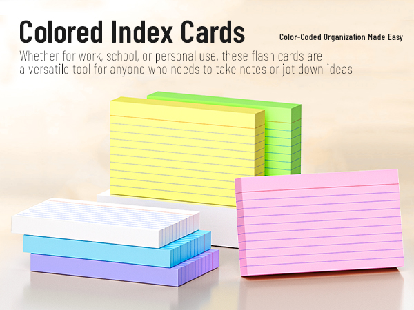 Index cards
