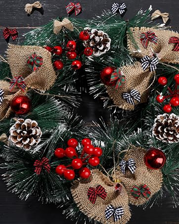christmas ribbon bows