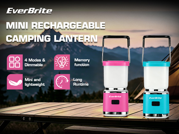 EverBrite Mini Rechargeable Camping Lantern