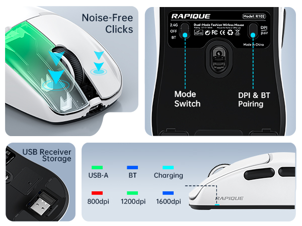 R102 Bluetooth Mouse