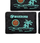 Wisesorb 100g x 5pcs Rechargeable Desiccant Packs for Storage, Color Indicating Silica Gel Packet...