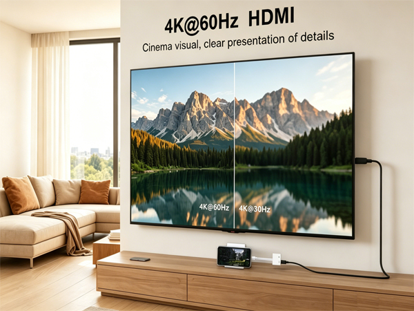 USB C to Hdmi Adapter for iPhone